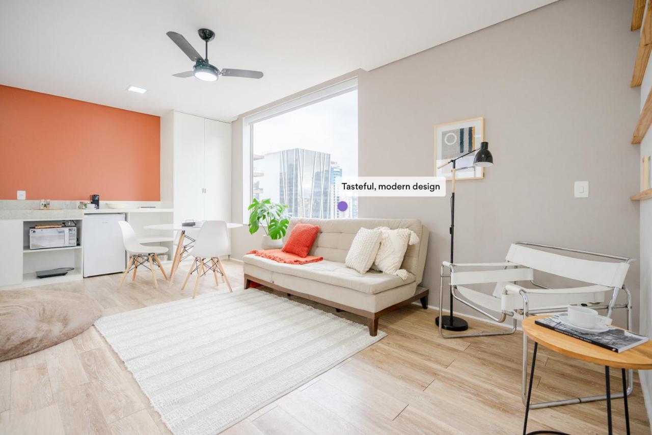 Ap com academia, piscina e sauna no prédio, próximo à Faria Lima - Vila Olímpia Apartamento São Paulo Exterior foto