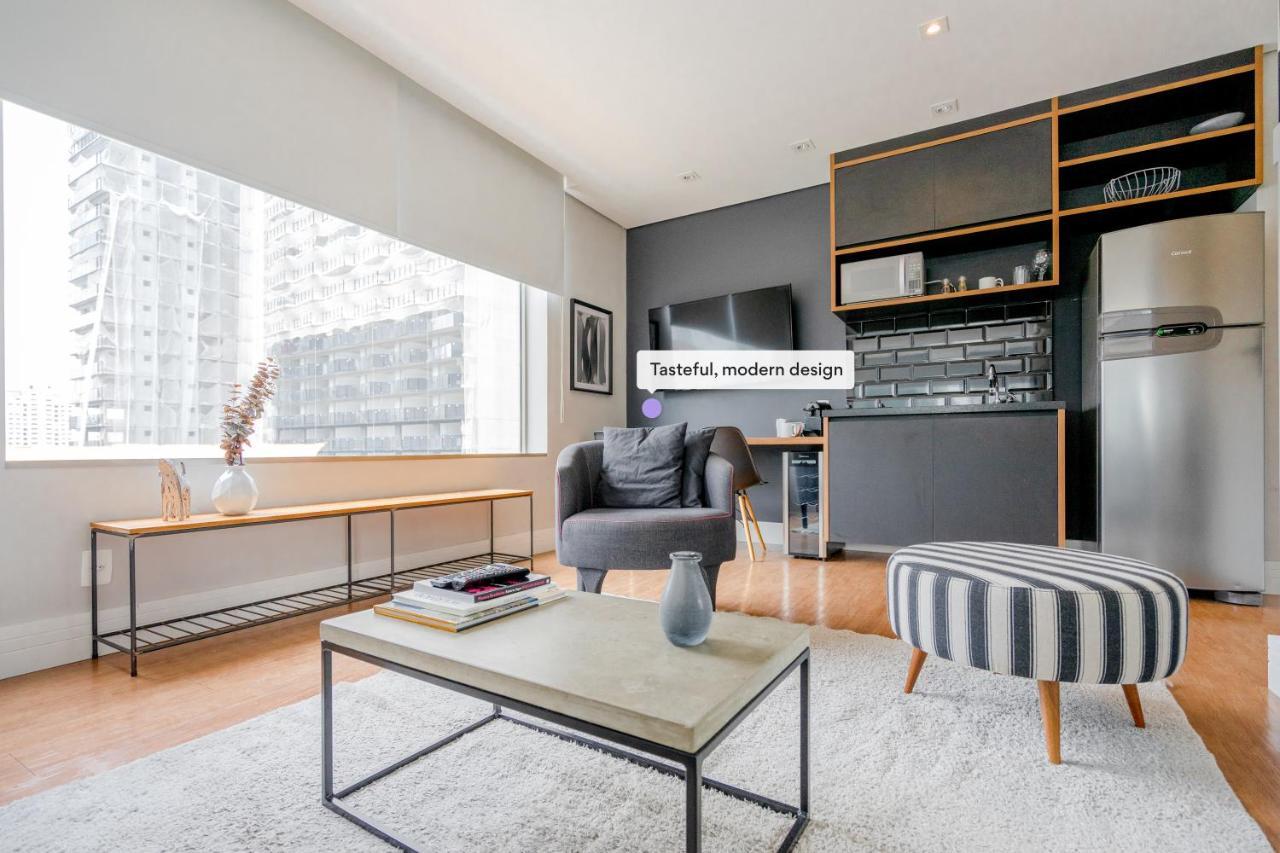 Ap com academia, piscina e sauna no prédio, próximo à Faria Lima - Vila Olímpia Apartamento São Paulo Exterior foto
